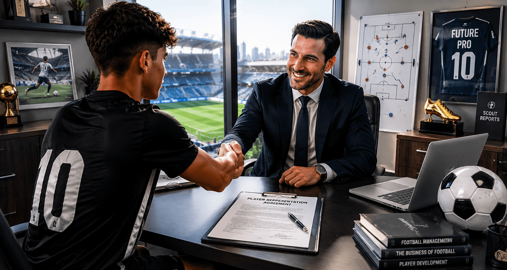 How Football Agents Help Players Build Successful Careers